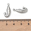304 Stainless Steel Pendants STAS-P433-14E-P-3