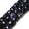 Natural Sodalite Beads Strands G-C109-A08-01-1