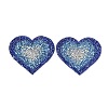 Heart Hotfix Rhinestone DIY-WH0308-193B-1