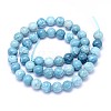 Natural Gemstone Beads Strands X-G-L367-01-6mm-3
