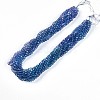 Baking Paint Transparent Glass Beads Strands DGLA-A035-T6mm-A07-2