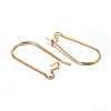 304 Stainless Steel Hoop Earring Findings STAS-P223-01G-01-2