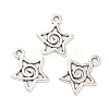 Tibetan Style Alloy Pendants PALLOY-R143-03AS-1