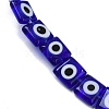 Handmade Evil Eye Lampwork Beads Strands LAMP-G166-03D-3