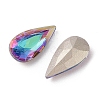 Glass Rhinestone Cabochons RGLA-L029-04C-SPLA-2