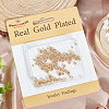 Beebeecraft 120Pcs 4 Style Brass Beads KK-BBC0012-36-6