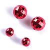 Opaque Acrylic Beads PACR-WH0002-006A-01-1