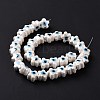 Handmade Porcelain Ceramic Beads Strands LAMP-B021-05D-3