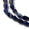 Natural Sodalite Beads Strands G-C080-B05-01A-4