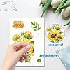 8 Sheets 8 Styles PVC Waterproof Wall Stickers DIY-WH0345-178-3