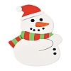 Christmas Theme Snowman Shape Paper Candy Lollipops Cards CDIS-I003-01-3