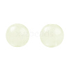Opaque Luminous Acrylic Beads OACR-G038-06A-4