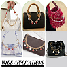 3Pcs 3 Styles Fruit Alloy Chains Bag Extender Chains AJEW-PH01583-6