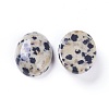 Natural Dalmatian Jasper Cabochons G-L511-A-02-2