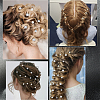 40Pcs 2 Styles Spiral Hair Pin Coil Iron Hair Accessories OHAR-SP0001-10A-6