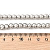Electroplate Glass Beads Strands EGLA-F166-01B-P-4