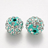 Pave Disco Ball Beads RB-R058-10E-2