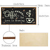 Printed Wood Hanging Wall Decorations WOOD-WH0115-13Q-2