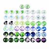 Glass Cabochons GGLA-WHC0001-05-1