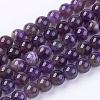 Natural Amethyst Beads Strands G-S030-1