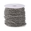 Tarnish Resistant 304 Stainless Steel Cable Chains CHS-R009-10-4