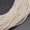 Natural White Jade Round Bead Strands G-G735-08-4mm-3