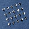 Brass Spring Ring Clasps KK-FS0001-50P-7