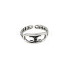 925 Thailand Sterling Silver Finger Rings RJEW-BB58353-1