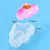 DIY Silicone Cloud Shape Tealight Candle Holder Molds PW-WG49498-01-1