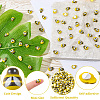 60Pcs Self-adhesion Maple Wood Cabochons WOOD-CP0001-21A-5