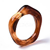 Transparent Resin Finger Rings RJEW-T013-001-F02-6