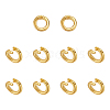 10Pcs 925 Sterling Silver Locking Jump Rings STER-PH0002-90-1