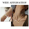 80Pcs 2 Colors CCB Plastic Charms CCB-FS0001-15-6