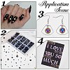 70G  5 Styles ABS Plastic Imitation Pearl Cabochons OACR-SC0001-45C-5