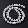 Natural Howlite Beads Strands G-D855-13-8mm-2