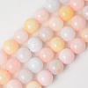 Natural Quartz Beads Strands G-T129-10-6mm-1