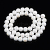 Electroplate Opaque Glass Beads Strands GLAA-T032-P8mm-AB02-3