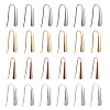24Pcs 4 Colors 304 Stainless Steel Earring Hooks STAS-LS0001-05-3