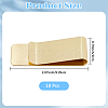 10Pcs Stainless Steel Money Clips AJEW-CP0008-90G-2