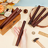 Olycraft 6Pcs Walnut Wood Craft Sticks WOOD-OC0003-76-3