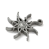 304 Stainless Steel Pendants STAS-P422-02B-P-2