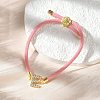 Adjustable Nylon Cord Bracelets BJEW-C096-01G-05-1