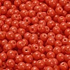 Opaque Colours Glass Seed Beads SEED-C001-02B-12-3