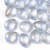 Transparent Spray Painted Glass Beads LS-GLAA-T017-01-A02-1