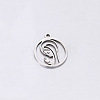 Non-Tarnish 304 Stainless Steel Pendants FIND-PW0011-019P-1