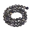 Natural Iolite Beads Strands G-RM250101-E7-4