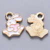 Alloy Enamel Charms X-ENAM-S121-117B-1