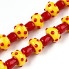 Handmade Lampwork Beads Strands LAMP-N024-09I-2