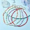 Glass Seed Beaded Necklaces for Women NJEW-JN04663-2