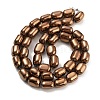 Synthetic Non-magnetic Hematite Beads Strands G-P545-F01-01B-2